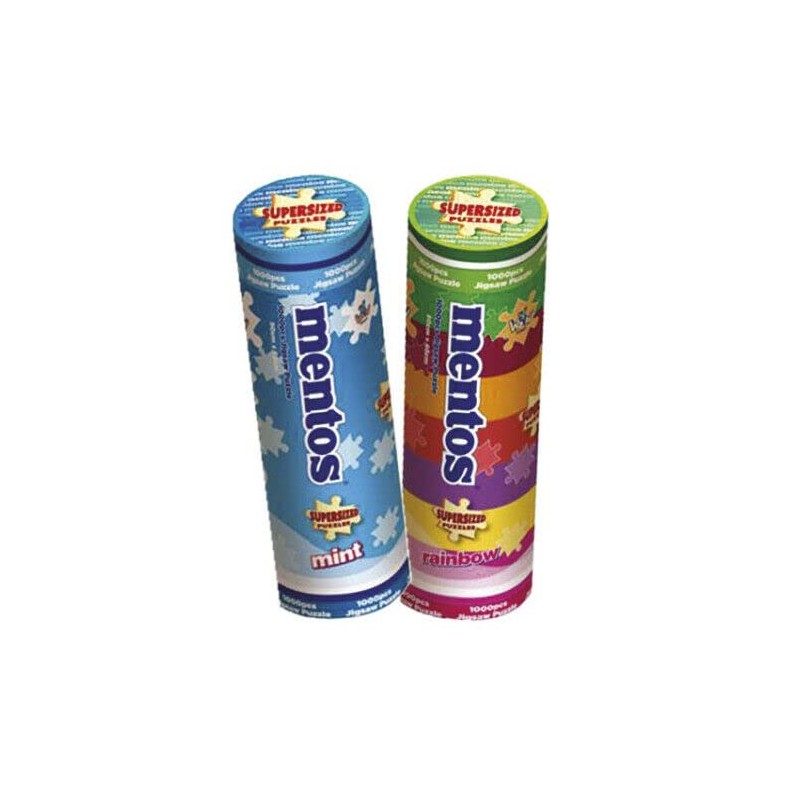 Gamevision - Puzzle Mentos Mint-Rainbow, 1000 pz, GAV57282. Puzzle da 1000 pezzi a tema Mentos.