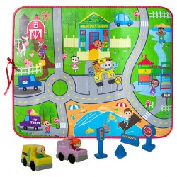 Gamevision - Cocomelon Tappeto Playset con veicolo + personaggio - GAV57330