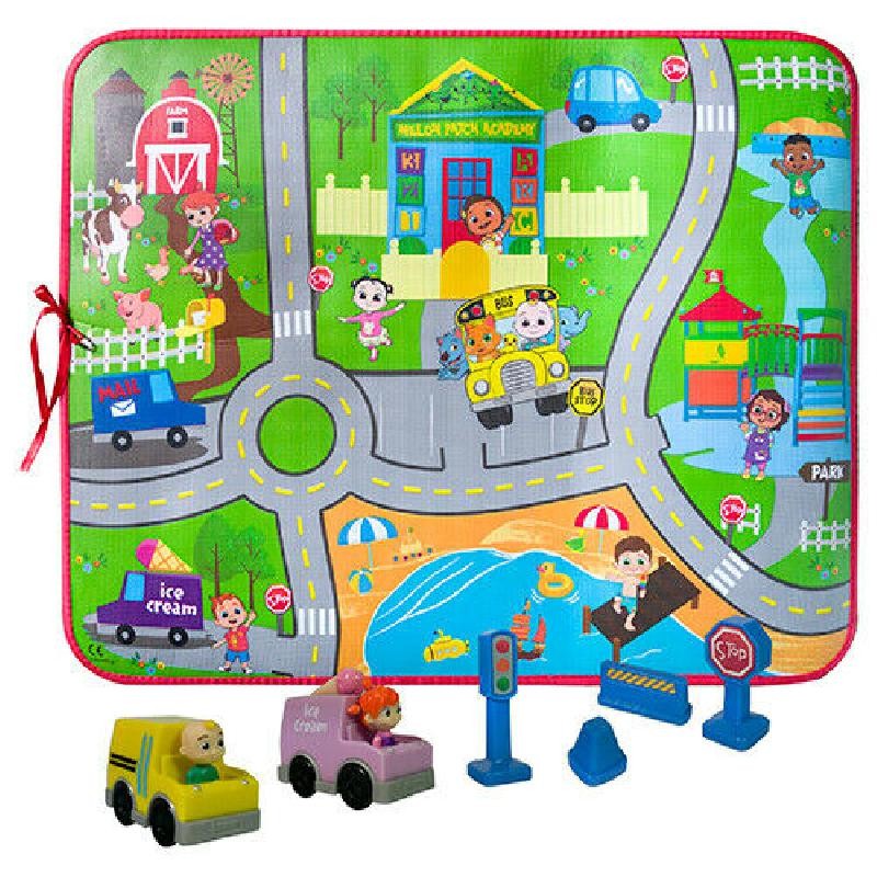 Gamevision - Cocomelon Tappeto Playset con veicolo + personaggio - GAV57330