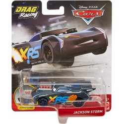Disney Cars - Drag Racing, Macchinina Jackson Storm Die Cast, GFV36