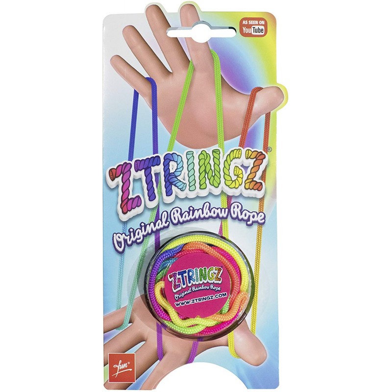 grandi giochi- ztringz original rainbow rope, 00244