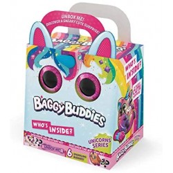 Grandi Giochi- Baggy Buddies Unicorno 20CM Ass, 8051362002517