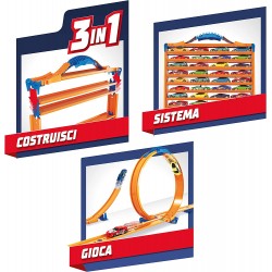 Grandi Giochi - Hot Wheels Custodia Porta Auto e Pista, GG00680