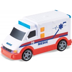 grandi giochi- ambulanza con suoni, multicolore, gg00976