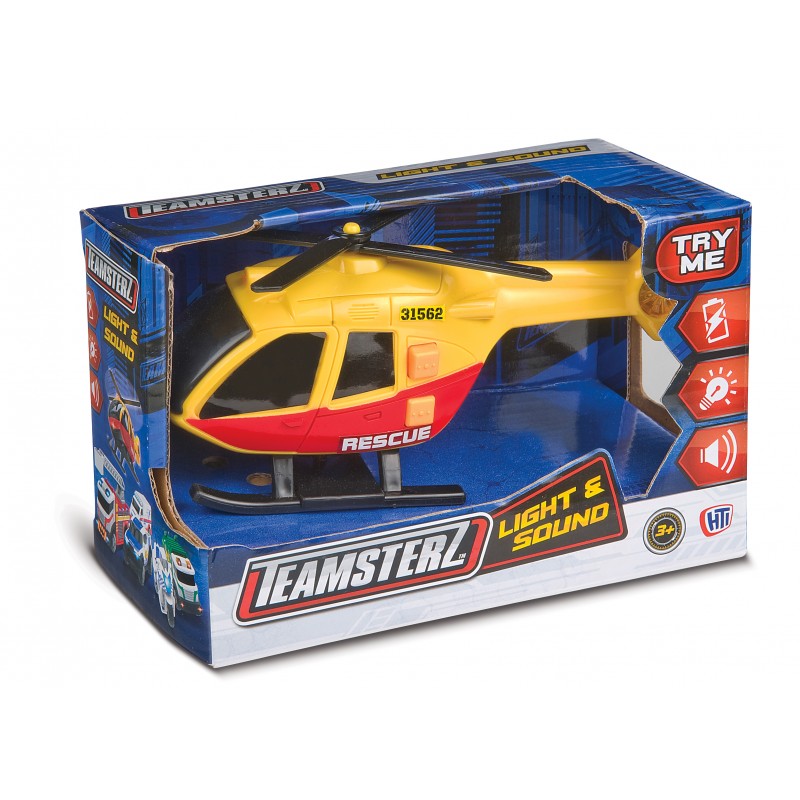 Grandi Giochi- Elicottero con Luci e Suoni, Multicolore, GG00977