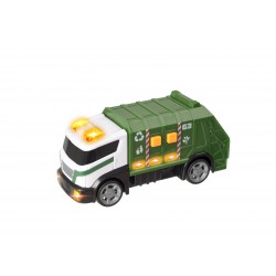 grandi giochi- camion spazzatura con luci e suoni, multicolore, gg00978