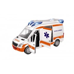 FAST WHEELS - Ambulanza Luci e Suoni con Lettiga
