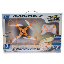FAST WHEELS - Drone SpaceKondor 33  RC RadioFly