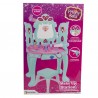 Specchiera Make Up Giocattolo Bambina con Luci Suoni Gioielli e Accessori Gioco-GGI190398