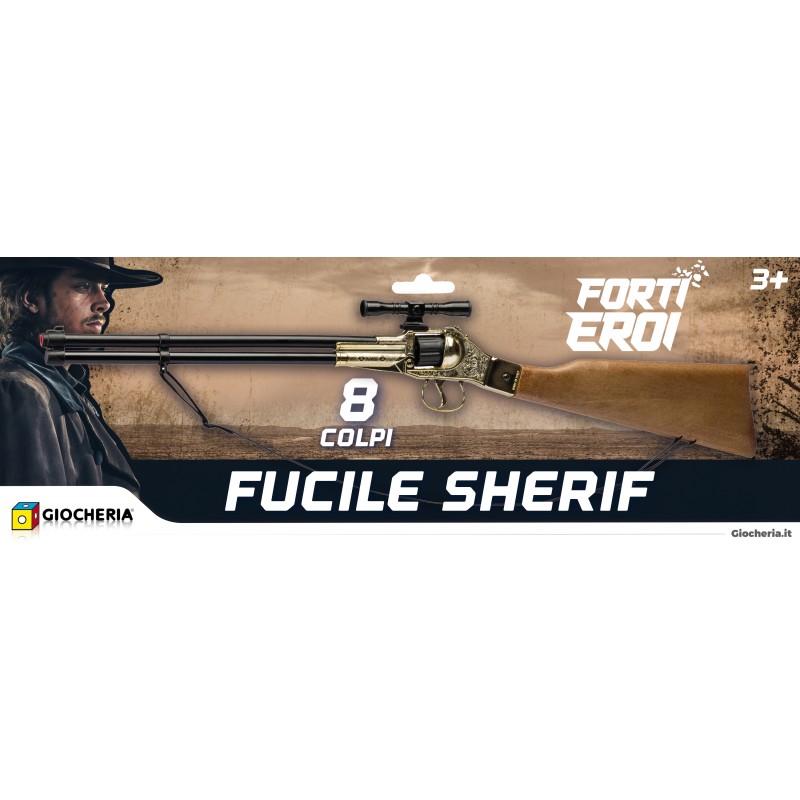 FORTI EROI - Fucile Sheriff Oro 8 Colpi
