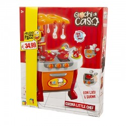 Giochi di Casa - Cucina Little Chef con luci e suoni, GGI210064