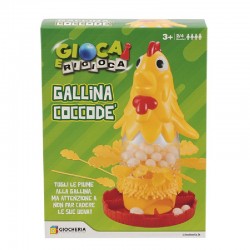 Gioca e Rigioca - gallina coccodè, gioco per bambini, età 3+, GGI210077