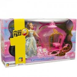 Princy Bella - carrozza da favola rosa con bambola, GGI210108