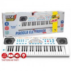 Music Mania - Tastiera 49 tasti con suoni ed effetti sonori, GGI210139