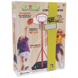 Playout - Basket in Metallo con Pedana - GGI220014
