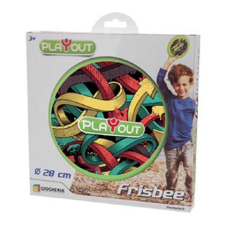 Playout - Frisbee in plastica dura di diametro 28cm, disponibile in 2 colori - GGI220050