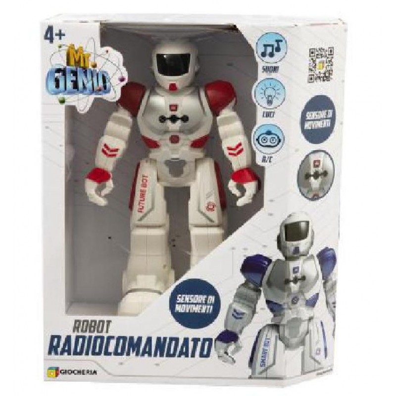 Mr. Genio - Robot Radiocomandato Gigante ROSSO - GGI220189/1