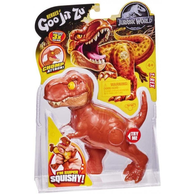 Grandi Giochi - Goo Jit Zu Dinosauri Jurassic World 4 personaggi assortiti,  GJJ00000