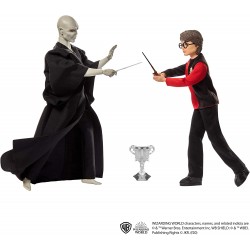 Harry Potter- Confezione​ di 2 Bambole, Personaggi Voldemort di 30.5 cm e Harry Potter di 27 cm GNR38