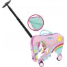 GIOLLY Trolley da Viaggio Valigia Cavalcabile Unicorno - GPT00000