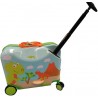GIOLLY Trolley da Viaggio Valigia Cavalcabile Dinosauro - GPT01000