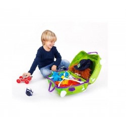 GIOLLY Trolley da Viaggio Valigia Cavalcabile Dinosauro - GPT01000