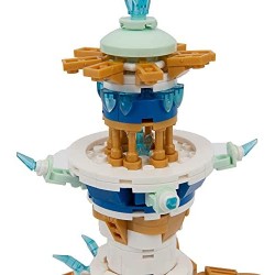 Giochi Preziosi - Gormiti - Set Costruzioni Ghiaccio con Mini Personaggio Incluso, Il Castello Glaciale, 280 pezzi, per Bambini 