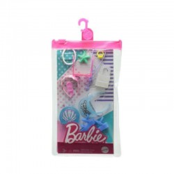 Barbie - Accessori Fashion Bambole, Tema Mare - GRC13