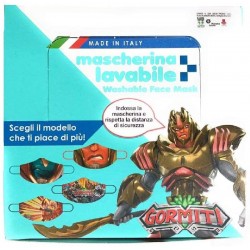 Giochi Preziosi Mascherina - MASCHERINE Lavabili dei GORMITI Vari Modelli - Prezzo 1 Pezzo