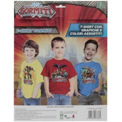 giochi preziosi gormiti t shirt taglia 9/10 anni, colori assortiti