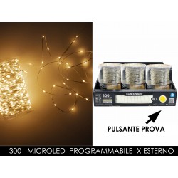 CATENA 300 MICRO LED PER ESTENO - BIANCO CALDO