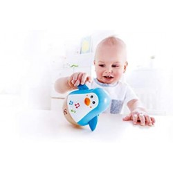 Penguin Music Wobbler-Baby Musical Instrument Pinguino Giroscopio, Multicolore, E0331