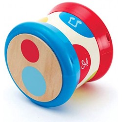 Baby Tamburo| Baby Tamburo Colorato Musicale Strumento Giocattolo Bambini, Ritmo e Suono Apprendimento, Con batterie