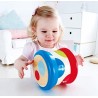 Baby Tamburo| Baby Tamburo Colorato Musicale Strumento Giocattolo Bambini, Ritmo e Suono Apprendimento, Con batterie