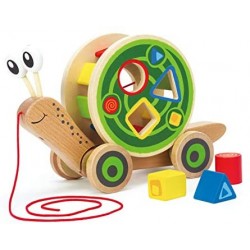 Hape E0349 - Lumachina da passeggio, multicolore