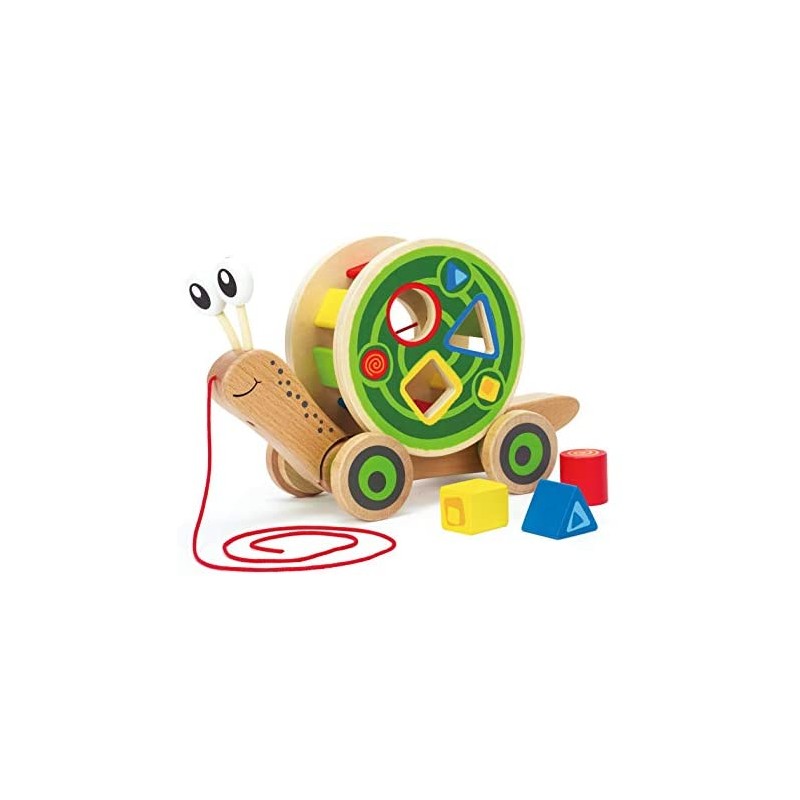 Hape E0349 - Lumachina da passeggio, multicolore