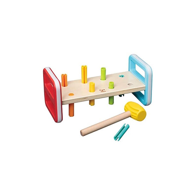 Hape E0506 - Panca per Martello, Multicolore