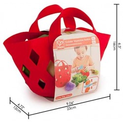Hape- Cesto di Verdure per Bambini Utensili da Cucina, E3167