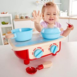 Hape- Set da Cucina Fornello, E3170