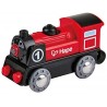 Hape E3703 - Locomotiva a Batteria