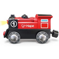 Hape E3703 - Locomotiva a Batteria