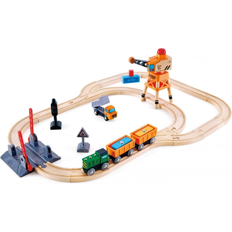 Hape - Set Passaggio a Livello e Gru - HAPE3732