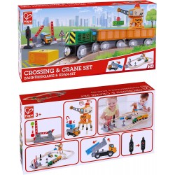 Hape - Set Passaggio a Livello e Gru - HAPE3732
