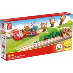 Hape - Music and Monkeys Railway Percorso Musica e Scimmie Pop-Up - HAPE3825