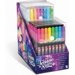 Hape - Nebulous Stars - Penna gel a forma di stella, 8 colori - HAPENS11576