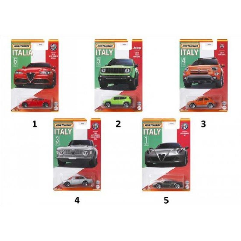 Macchine assortite Matchbox Italia in Die Cast 1:64 - HFF65