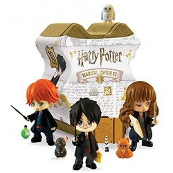 Giochi Preziosi - Harry Potter - Capsule Magiche Serie 1, confezione sorpresa con mini personaggio collezionabile dai film di Ha