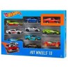 Hot Wheels - Confezione 10 Veicoli in Die Cast assortite - HW54886
