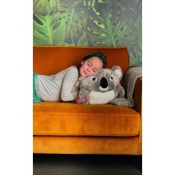 COZY NOXXIEZ - Morbido peluche scaldamani per bambini – Cuscino caldo per letto, auto e casa (pecora) - HW705-2NOX