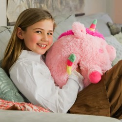 COZY NOXXIEZ - Morbido peluche scaldamani per bambini – Peluche caldo a forma di unicorno - HW722.NOX